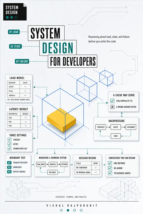 Cover of System Design for Developers by Vishal Rajpurohit